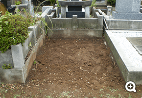 墓所解体更地化工事　東京都立八柱霊園